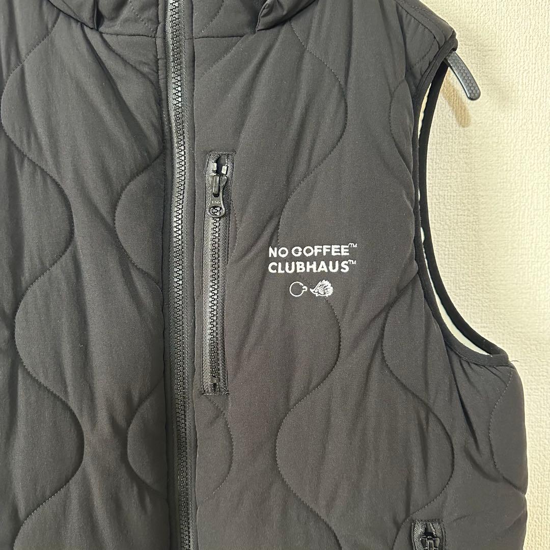 clubhaus×NOGOLFダウンベストフード付き