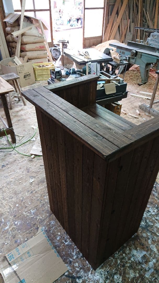 レジカウンター diy オーダー