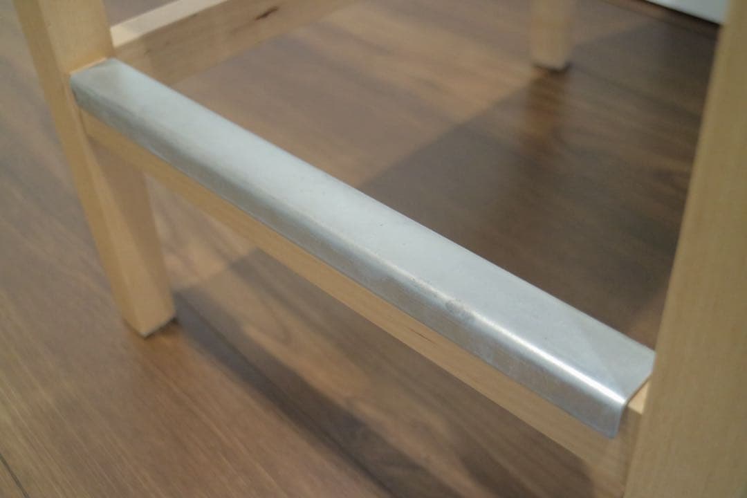 【IKEA 4点セット】カウンターテーブル＆カバー付椅子2脚＆新品椅子カバー1枚