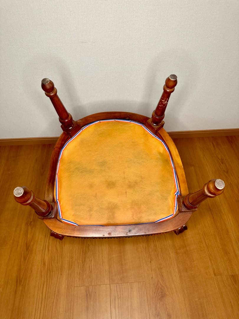 K*K様 イタリア製 レザー アームチェア②