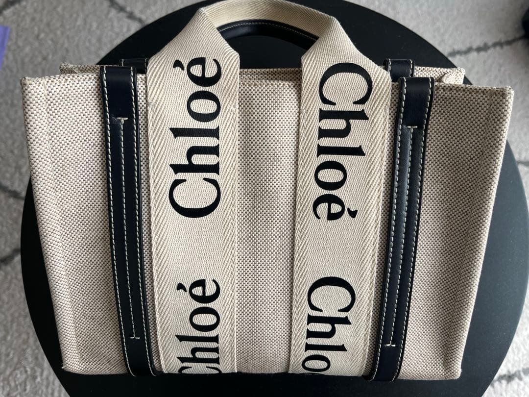 Chloe バッグ　WOODY トート