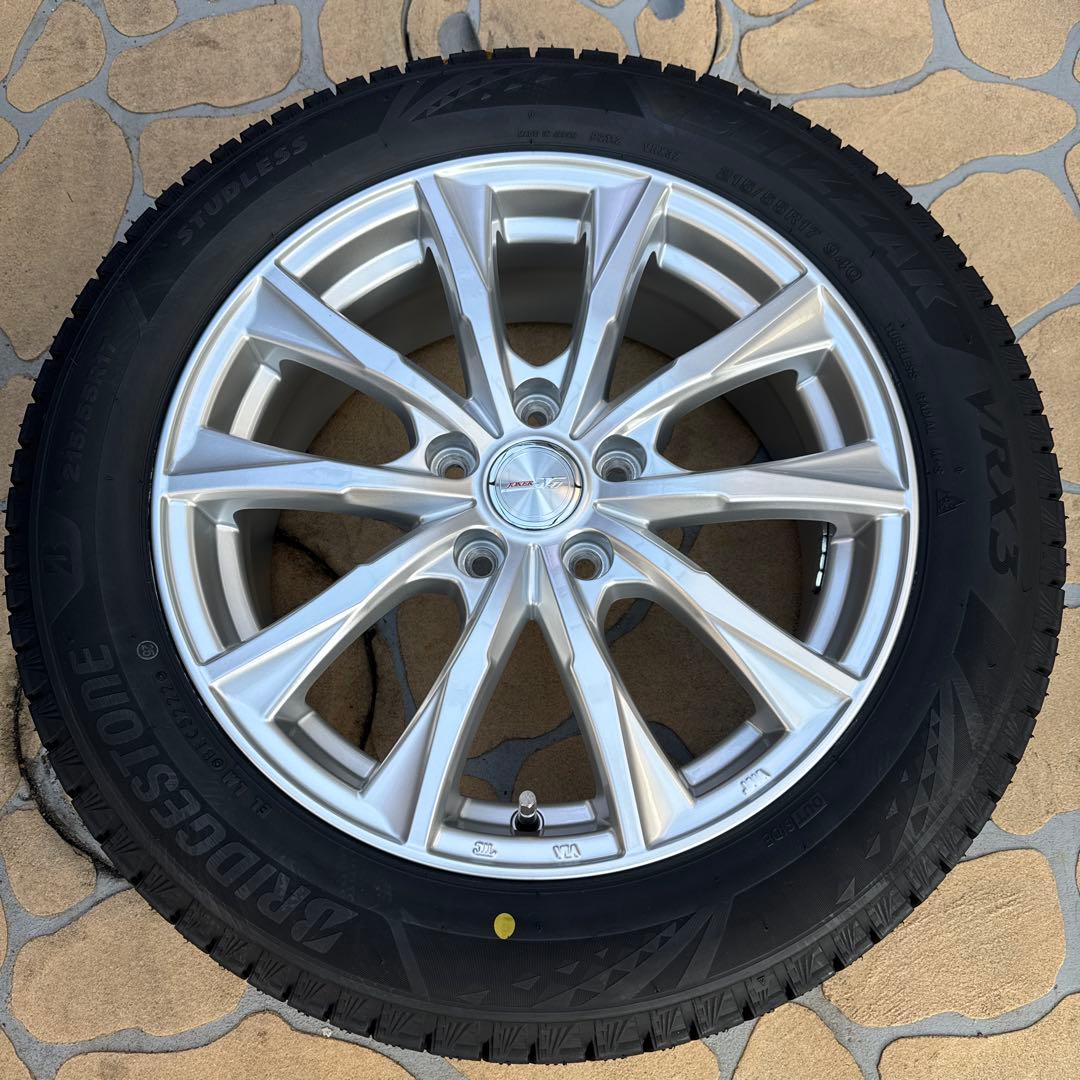 215/55R17 スタッドレス　ブリヂストン ブリザックVRX3