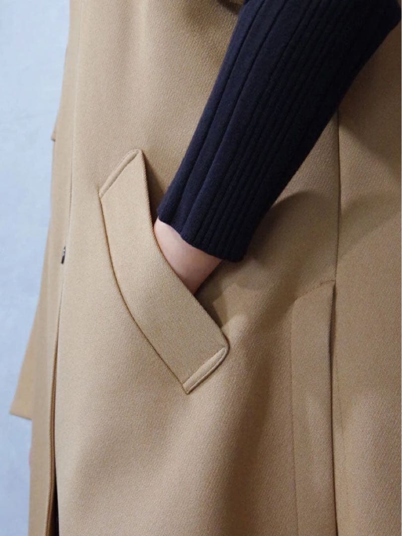 美品✨PASSIONE パシオーネ ライナー付き ロングコート ベージュ