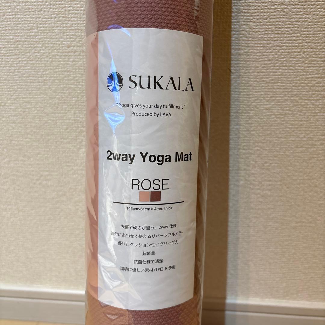 SUKALA 2way Yoga Mat ローズ　lava