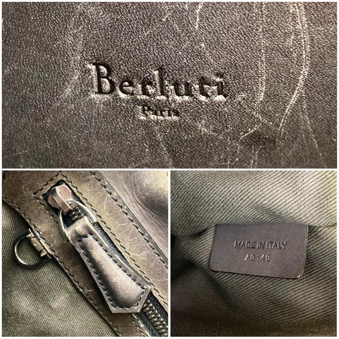 ベルルッティ カリグラフィ トゥジュール レザー トートバッグ 71022