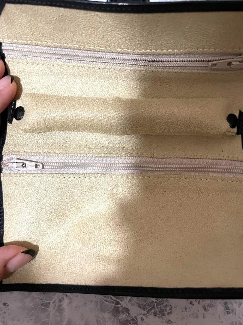 ティファニー ジュエリーロール アクセサリー入れ ポーチ 黒 レア