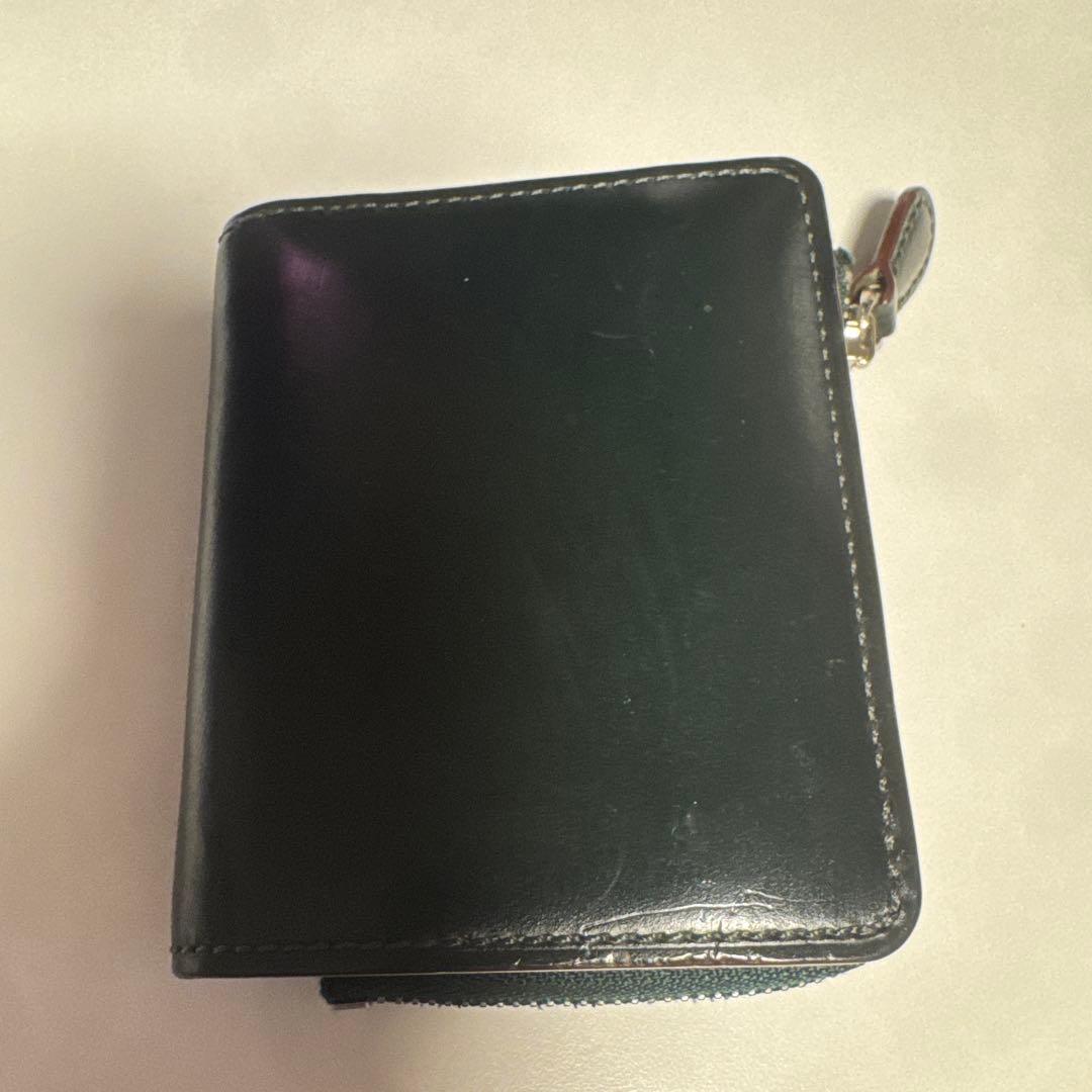 K*E様 GANZO AVON Lファスナー二つ折り財布 ブリティッシュグリーン