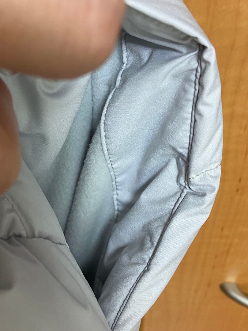 FILA GOLF ホワイト(ライトグレー)ロングダウンコート　フィラゴルフ