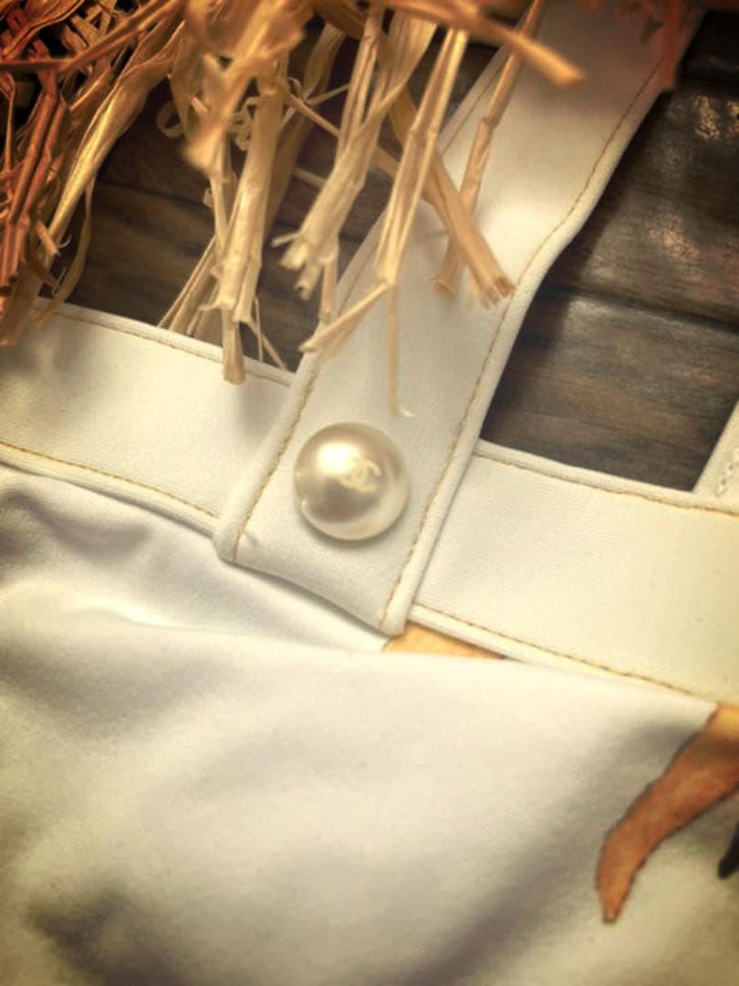 syk　CHANEL 水着　swim suits ワンピース