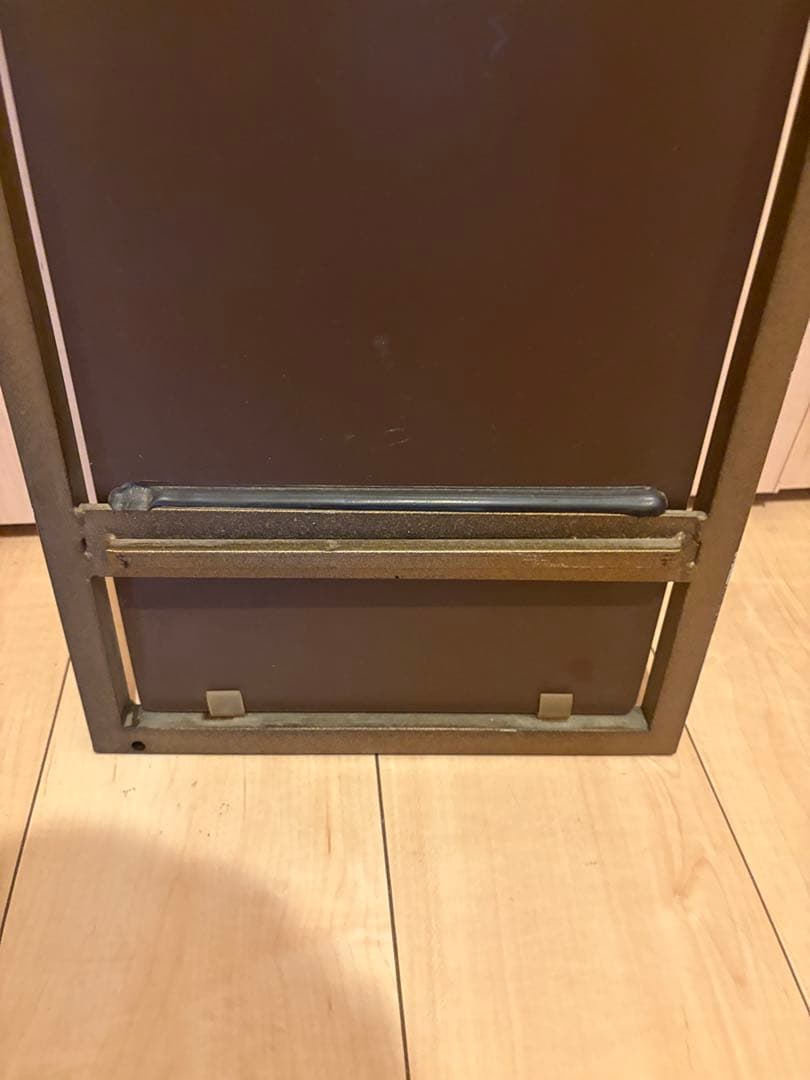 【ヴィンテージ】アーチ型 アイアンミラー 葡萄　リーフ装飾 鏡　アンティーク