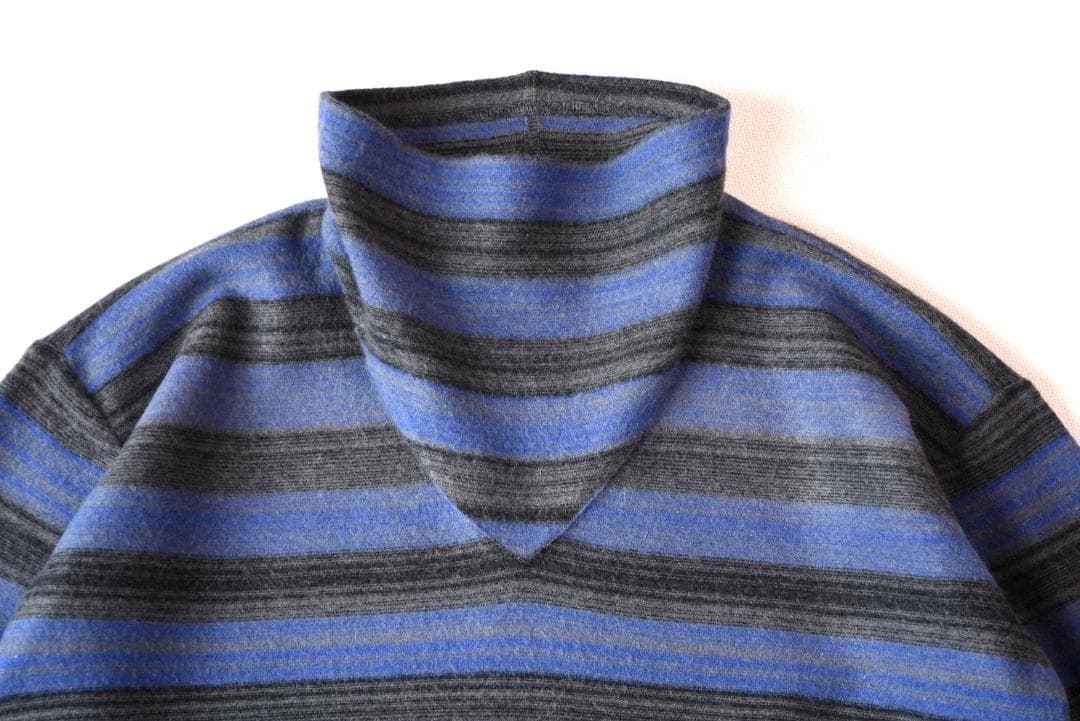 archive　ISSEY MIYAKE 　ハイネック・ウールニットカットソー