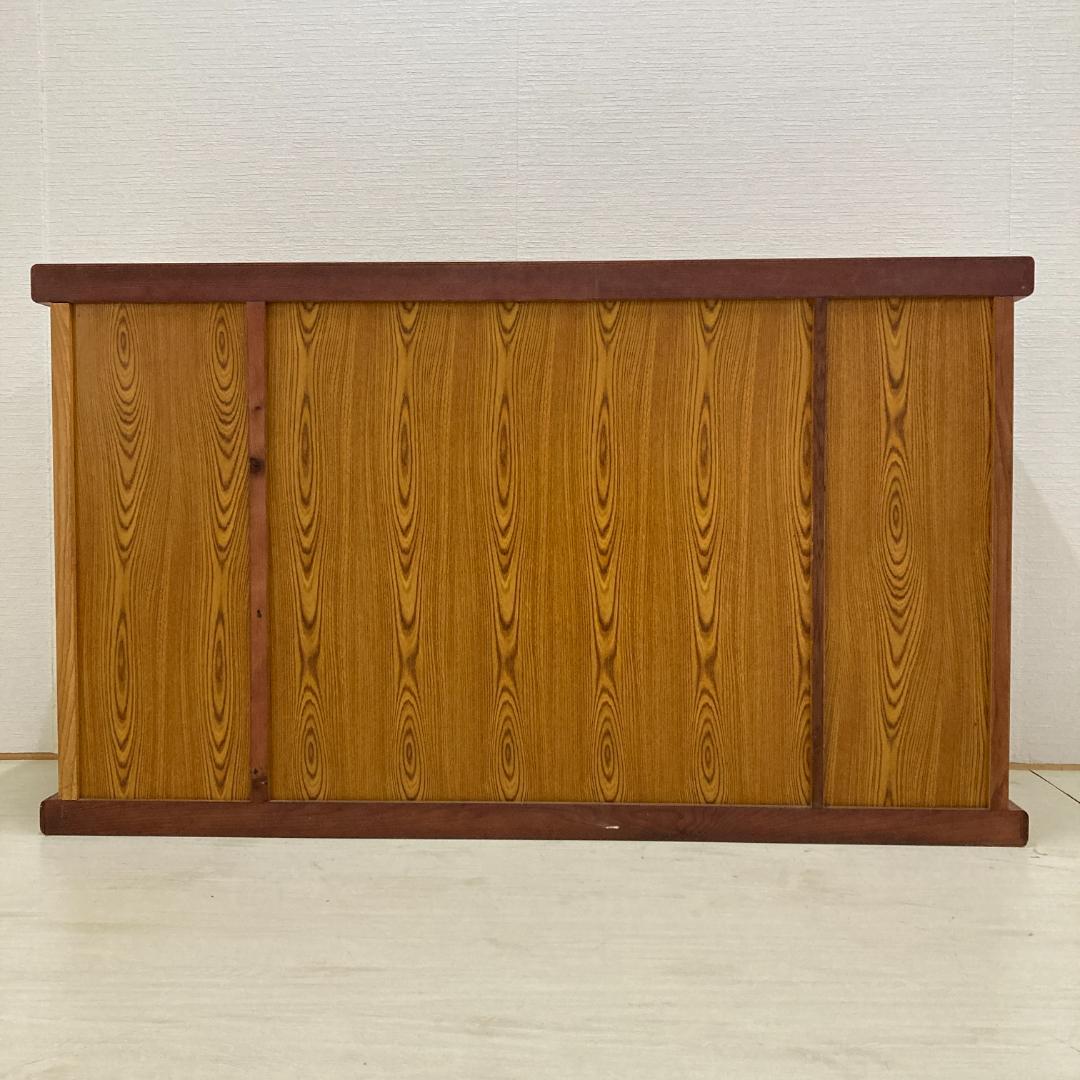 臼井家具工芸　十万石印　シューズボックス　下駄箱　150ｃｍ　和風