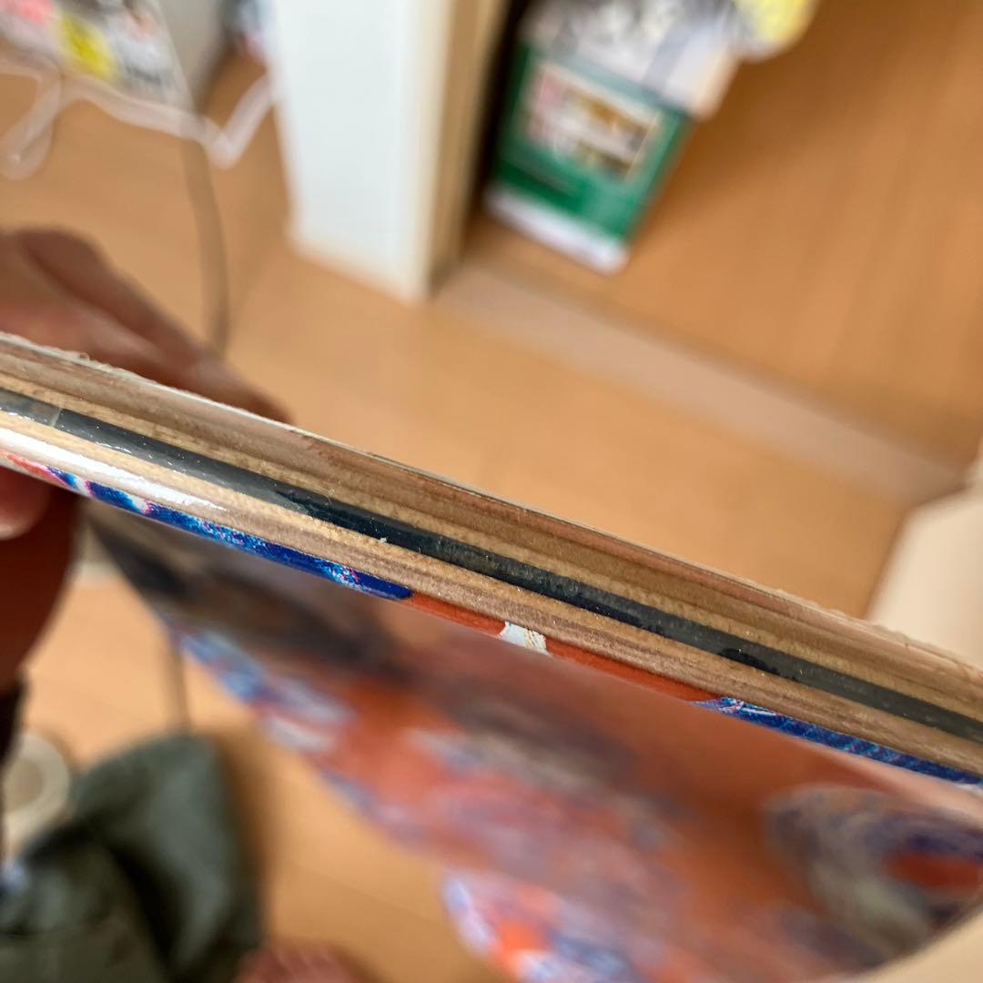 evisen スケートボート　デッキ　9インチ　壁掛けワイヤー希望あればあげます