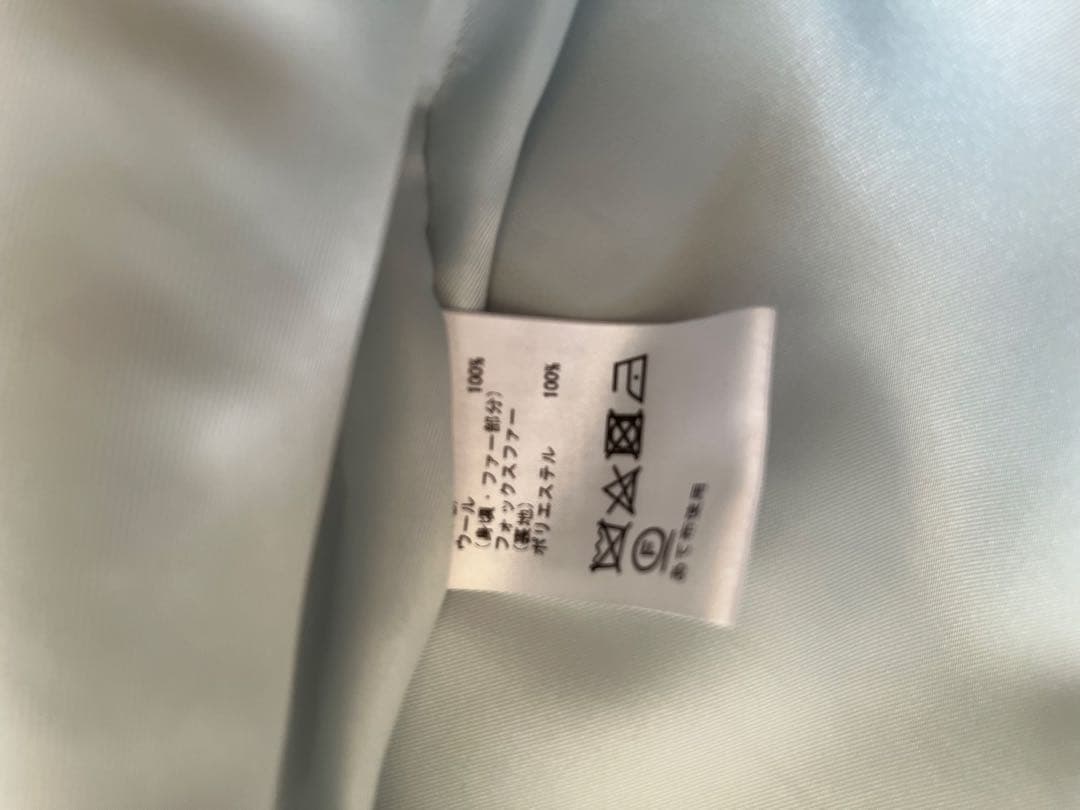 最終値下げ☆グレースコンチネンタル☆ミントグリーン☆ロングコートサイズ36日本製