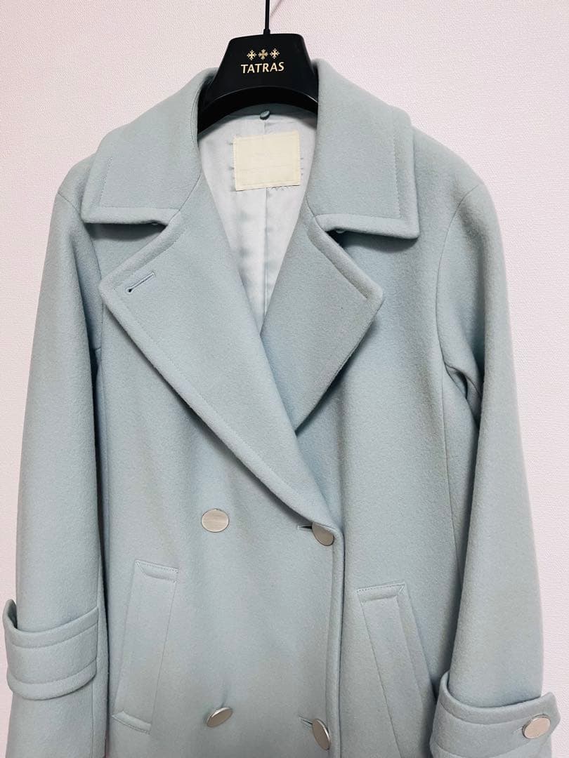 最終値下げ☆グレースコンチネンタル☆ミントグリーン☆ロングコートサイズ36日本製