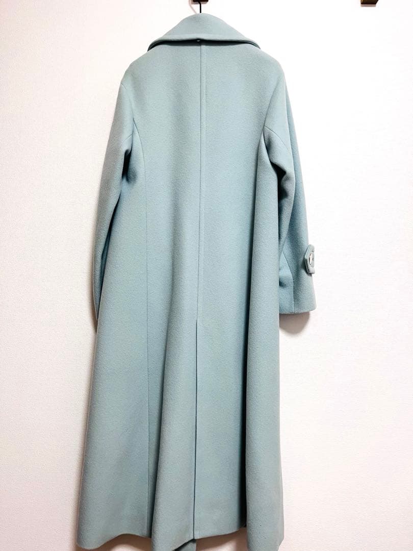 最終値下げ☆グレースコンチネンタル☆ミントグリーン☆ロングコートサイズ36日本製