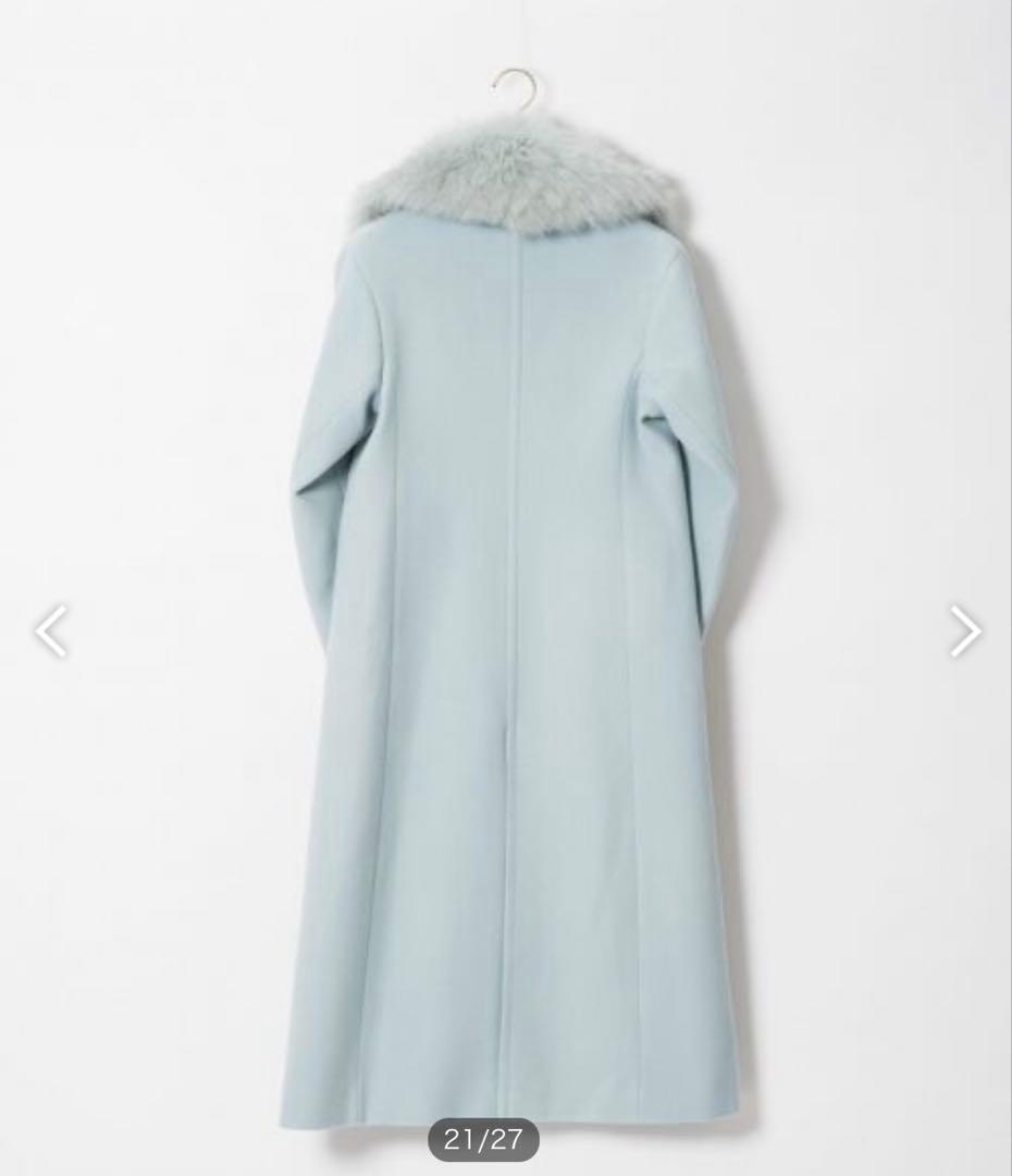 最終値下げ☆グレースコンチネンタル☆ミントグリーン☆ロングコートサイズ36日本製