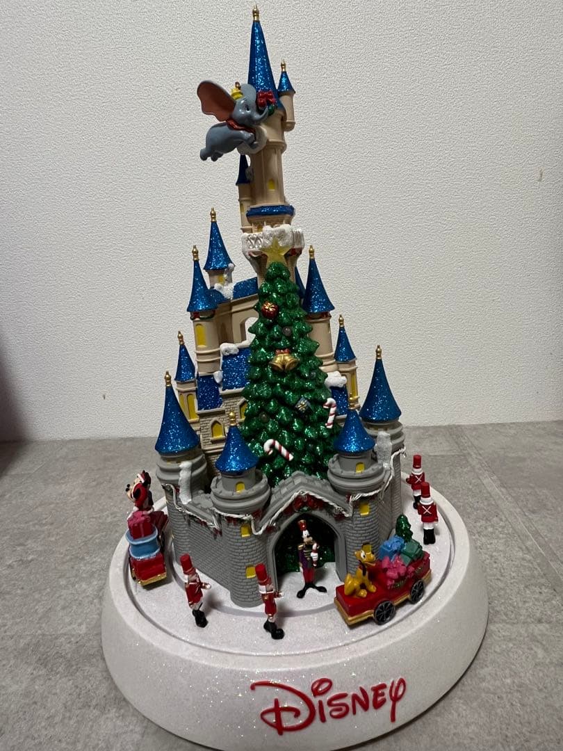 ディズニー クリスマスツリー センターピースパレード シンデレラ城 コストコ