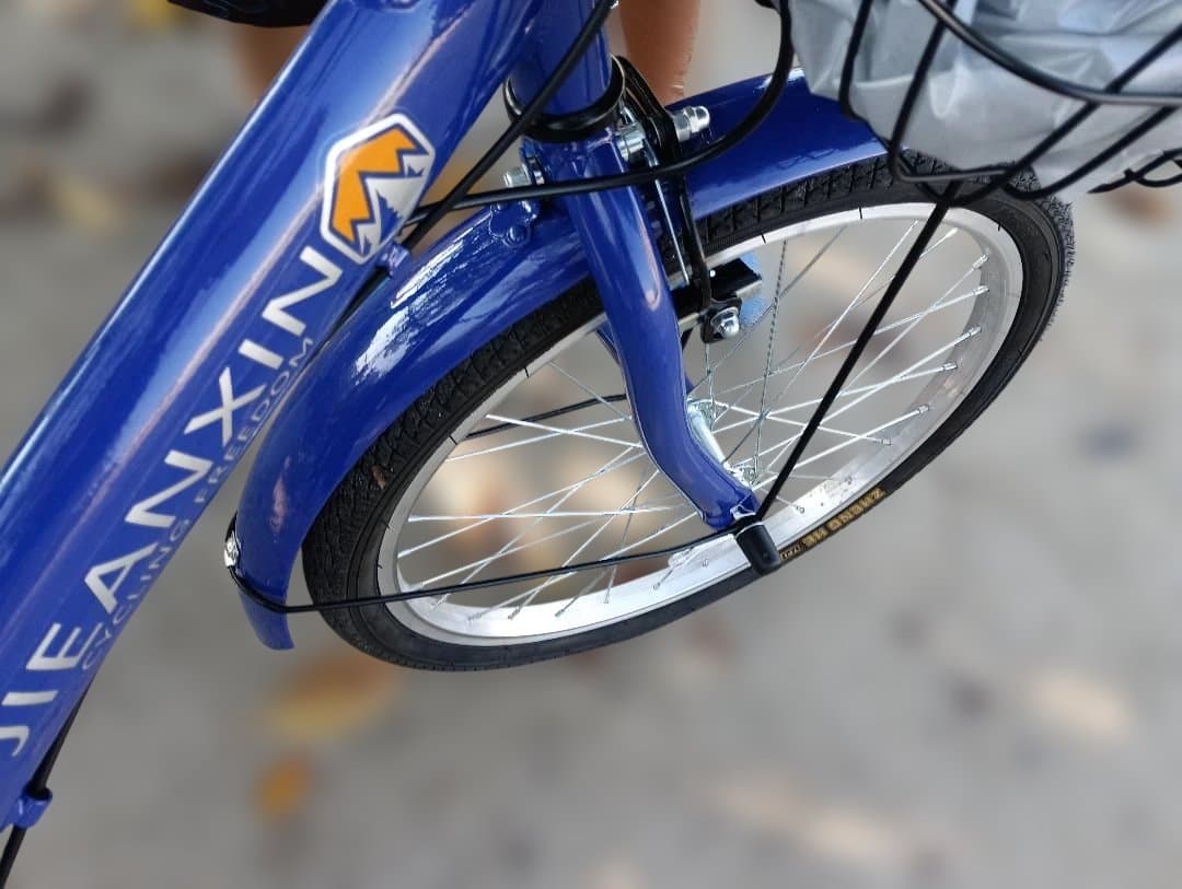 JEAPATIN 20インチ 折りたたみ自転車7段変速