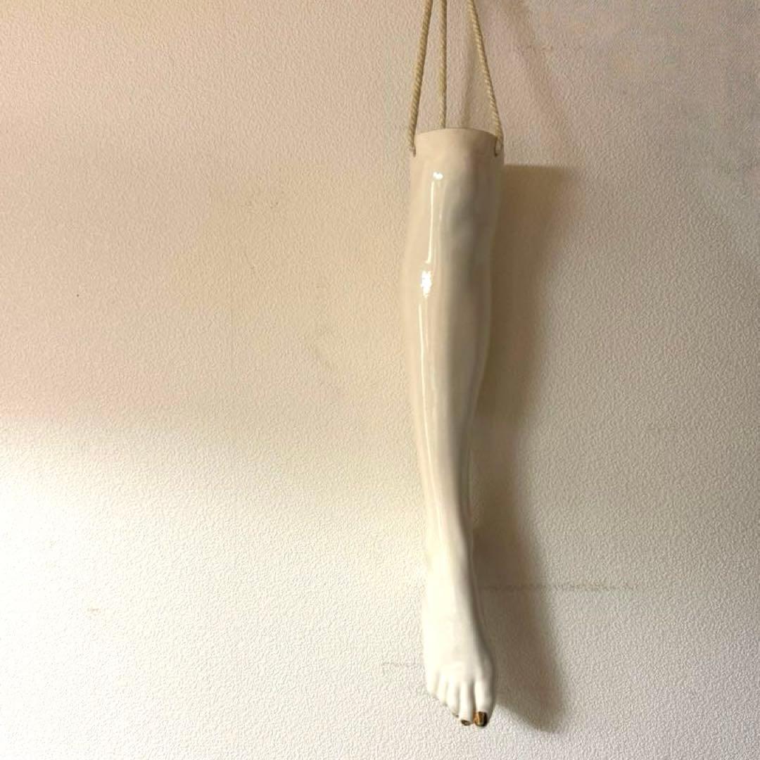 【陶器のアート彫刻1981】レッグトルソーやフラワーベースにも＠サンフランシスコ