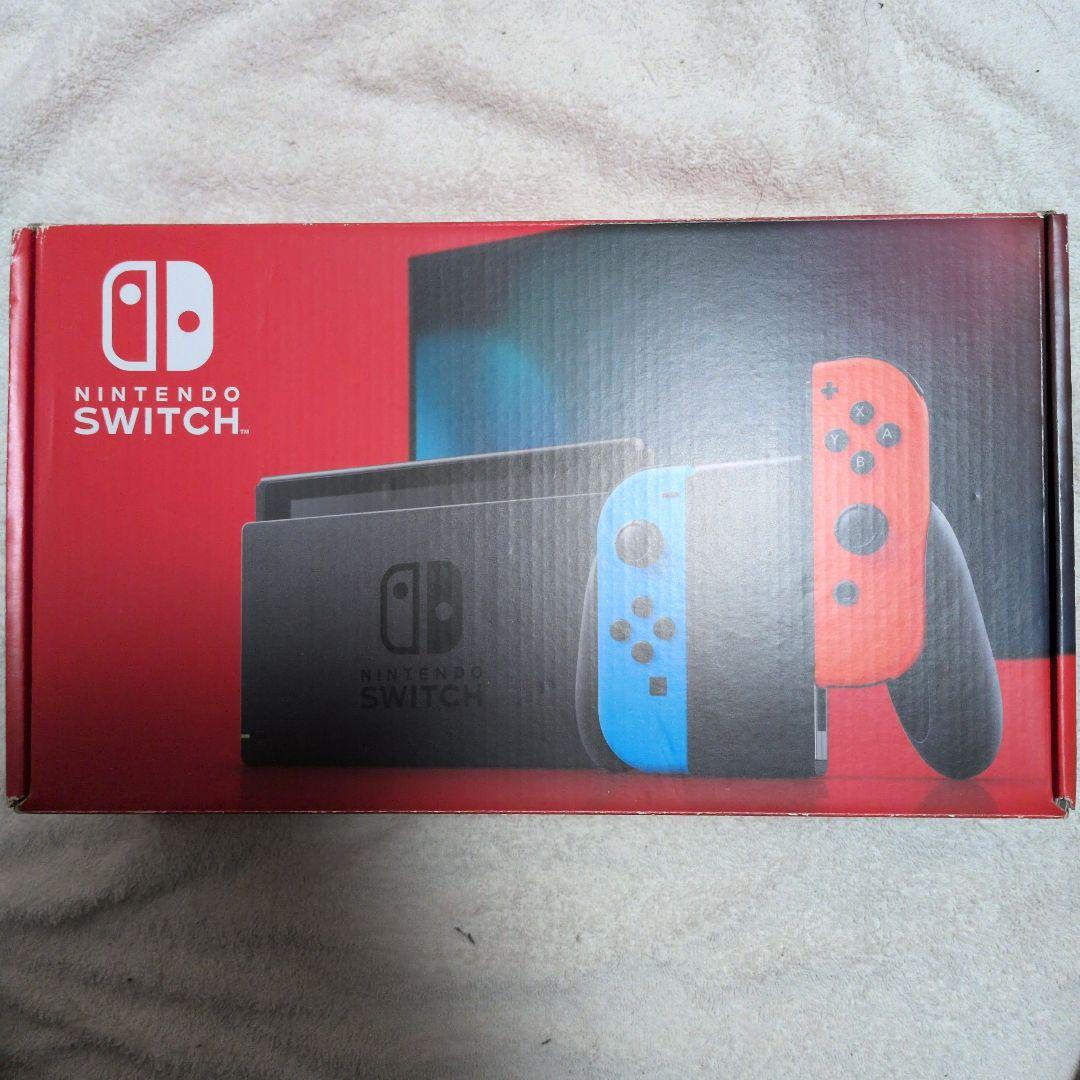 Nintendo Switch 本体 グレー付属品あり 箱、ケース、ドックカバー