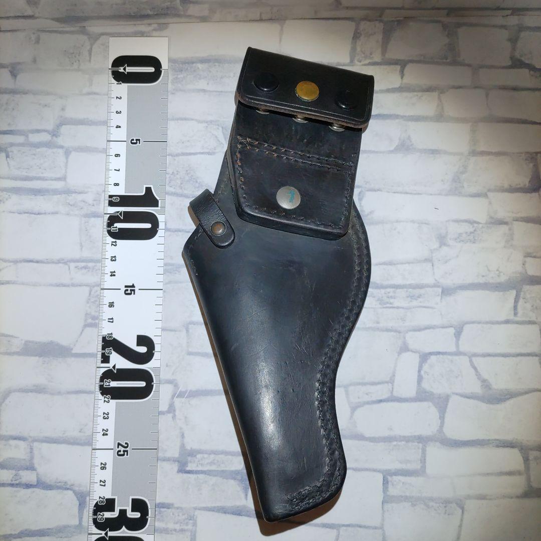 まっちゃん レザー 黒色 ホルスター