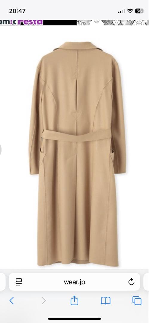 ポールスミスコレクション　ローエッジダブルトレンチコート