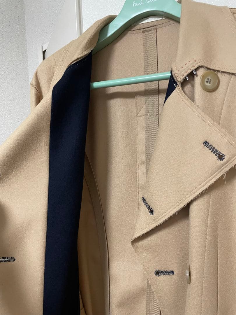 ポールスミスコレクション　ローエッジダブルトレンチコート