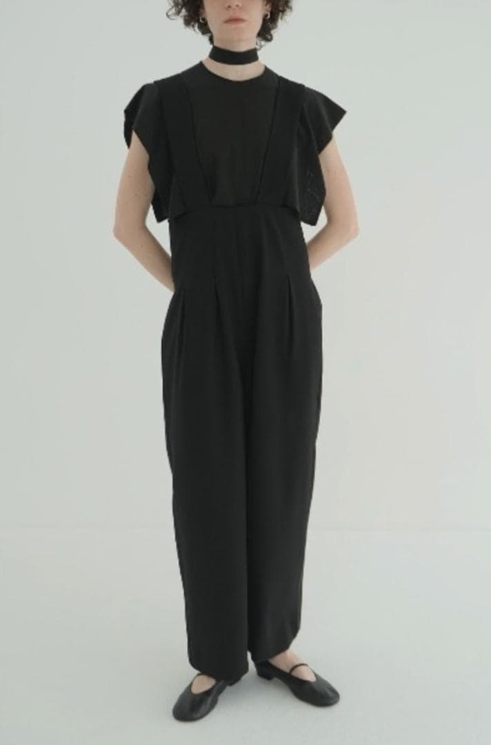 サロペット・オーバーオール・オールインワン CLANE HIGH WAIST SUSPENDER PANTS