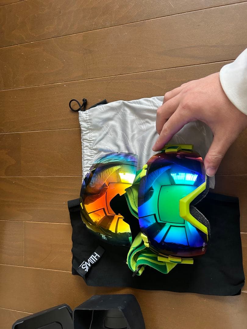 SMITH ゴーグル ミラー レンズ付き