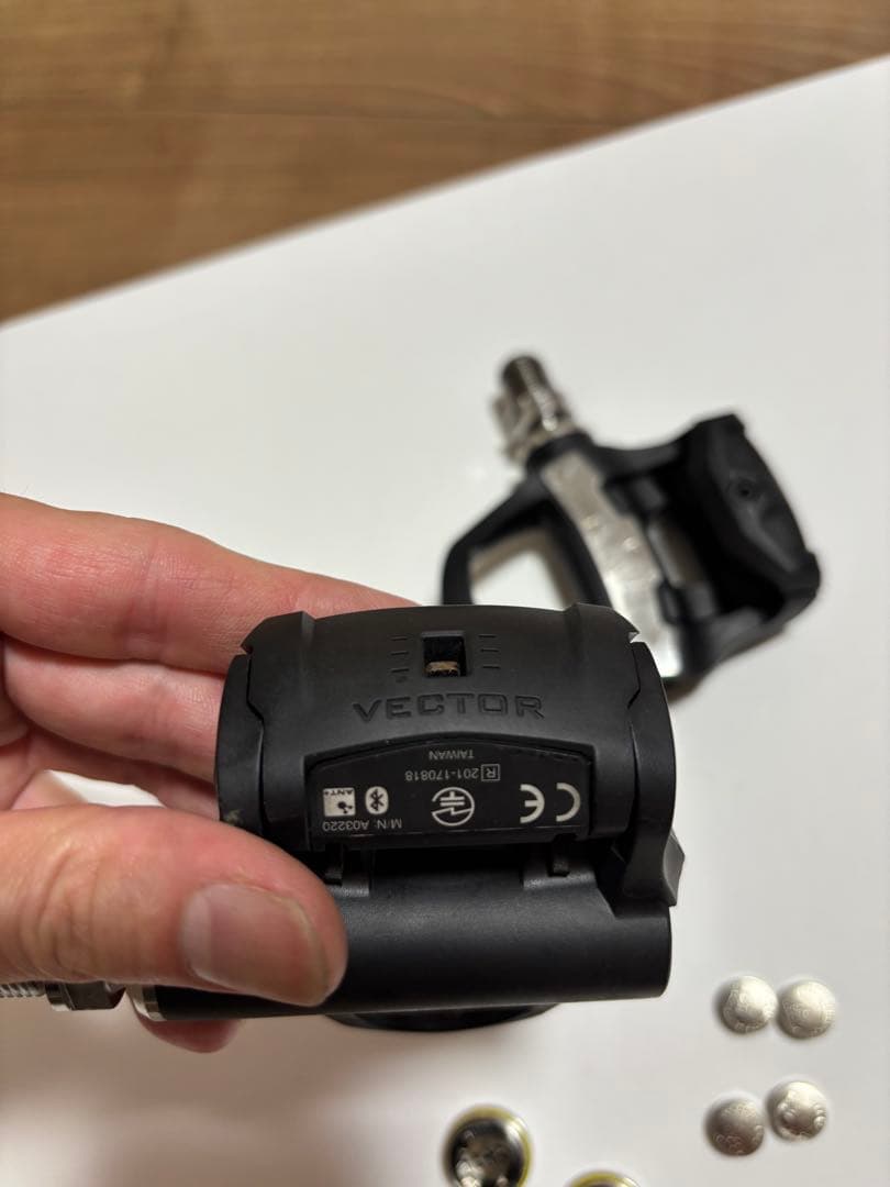 GARMIN（ガーミン)VECTOR 3（ヴェクター3 ペダル型パワーメーター)