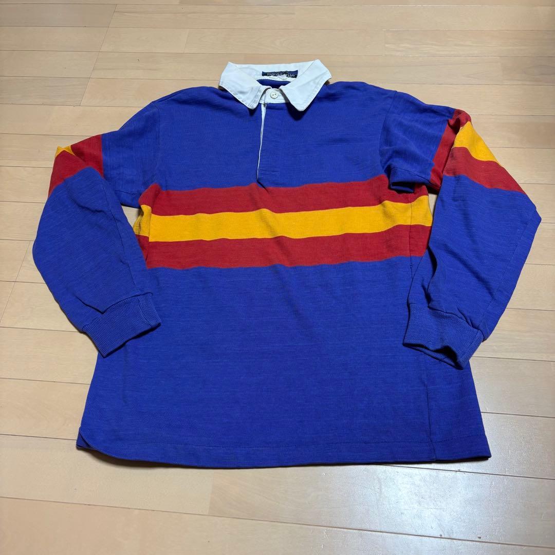 80s デカタグ　パタゴニア ストライプ ラガーシャツ 長袖