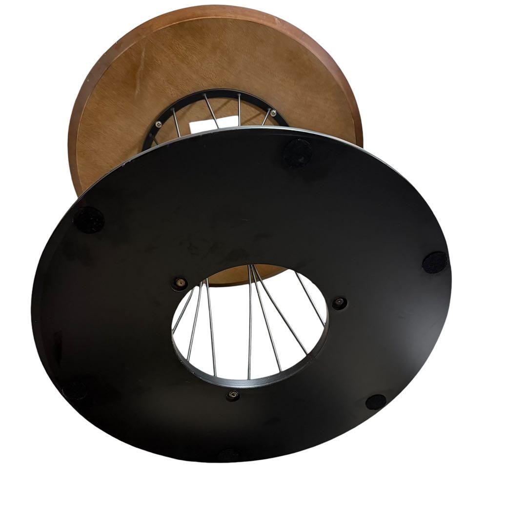 ニトリ DT COLUNA WALNUT 丸型ダイニングテーブル