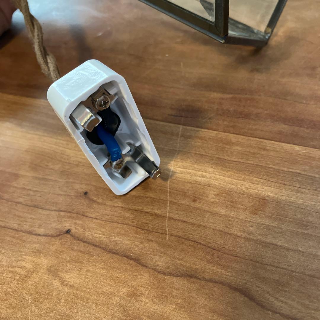 アンティーク風ライト　2個セット　コード付き