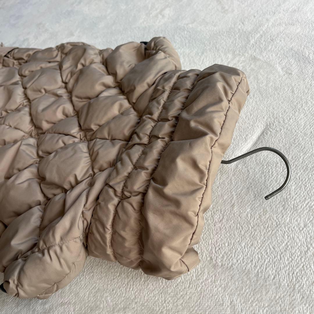 ●バーバリーロンドン　ダウンベスト　メガチェック　ノバ　ベルト付き　ダイヤカット