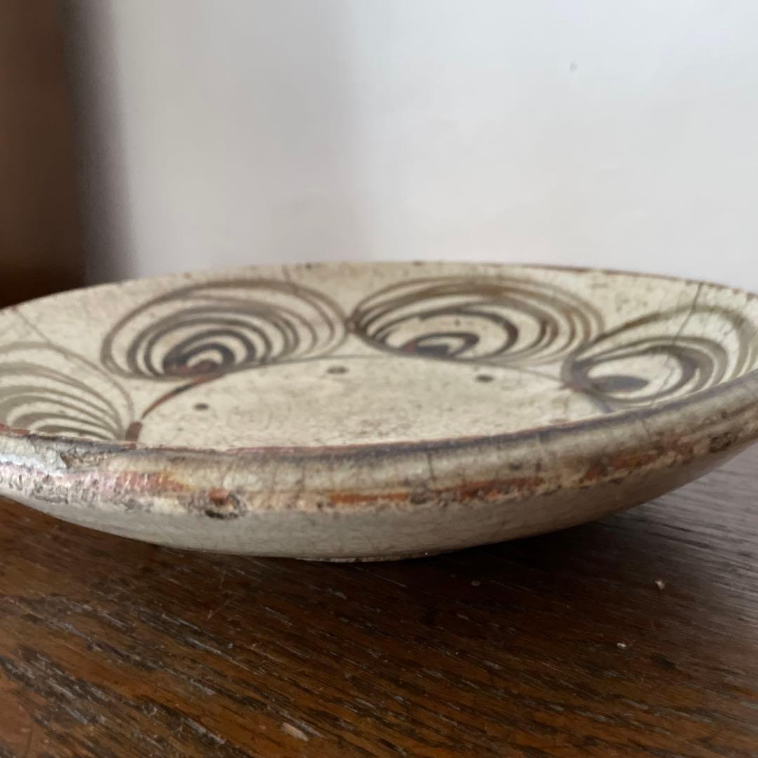 瀬戸　馬の目皿　大皿　皿