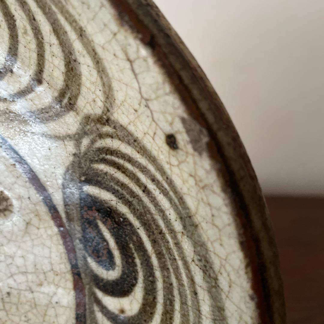 瀬戸　馬の目皿　大皿　皿