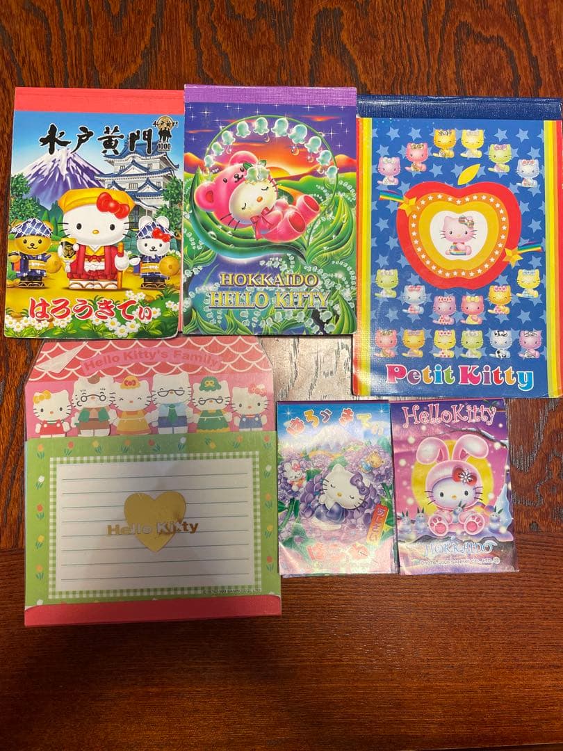 ハローキティ メモ帳 6冊セット