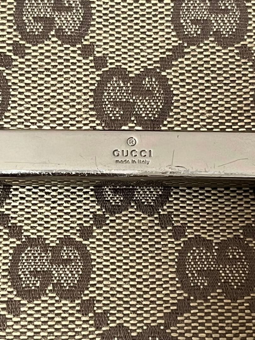 GUCCI 長財布 ベージュ/ブラウン