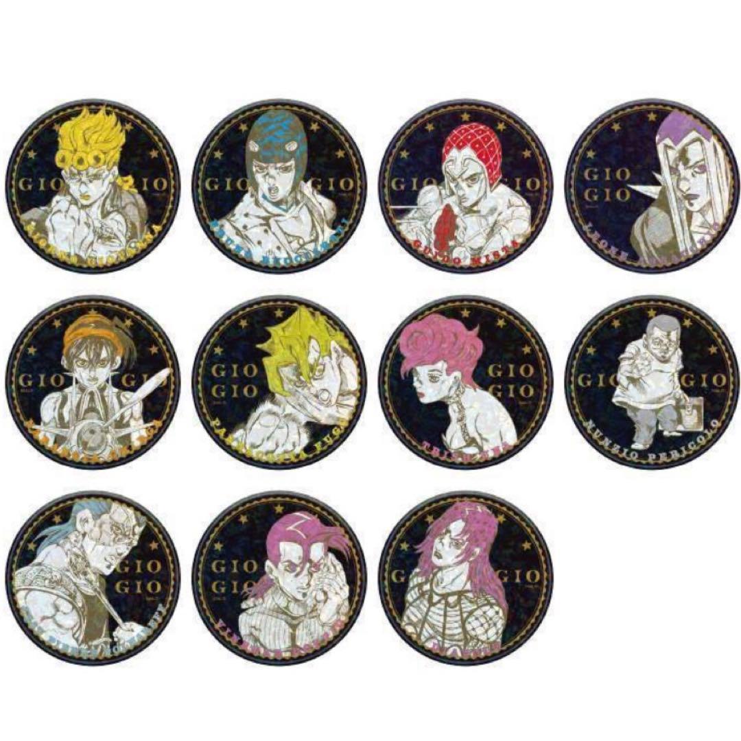 JOJOWORLD ジョジョワールド　ホログラム缶バッジ　コンプリート　全種