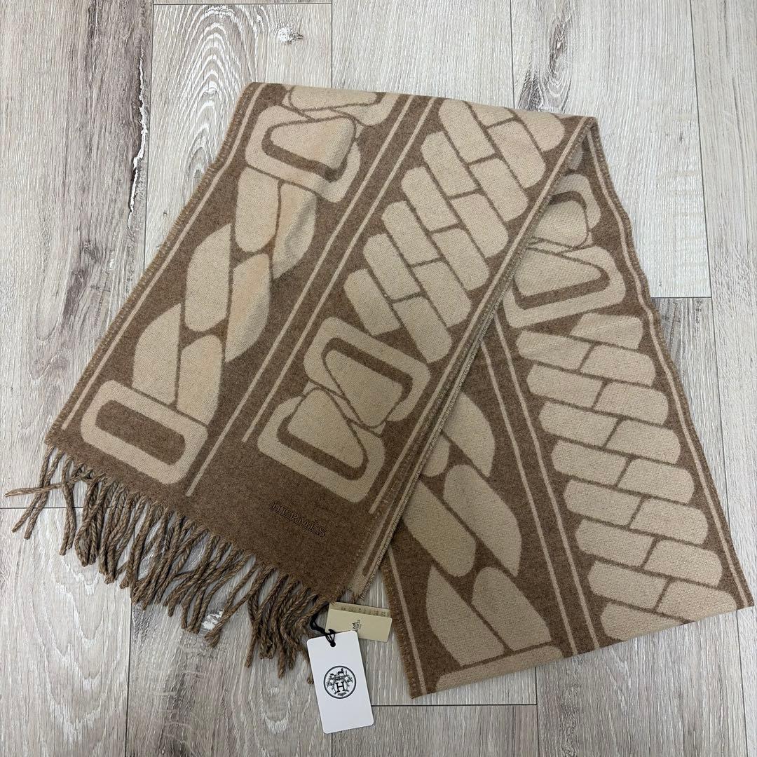 新品未使用　HERMES エルメス マフラー