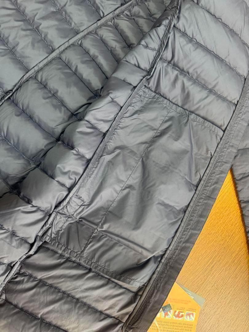 新品⭐️モンベルmont-bellライトグースダウンコートレディースネイビー　S