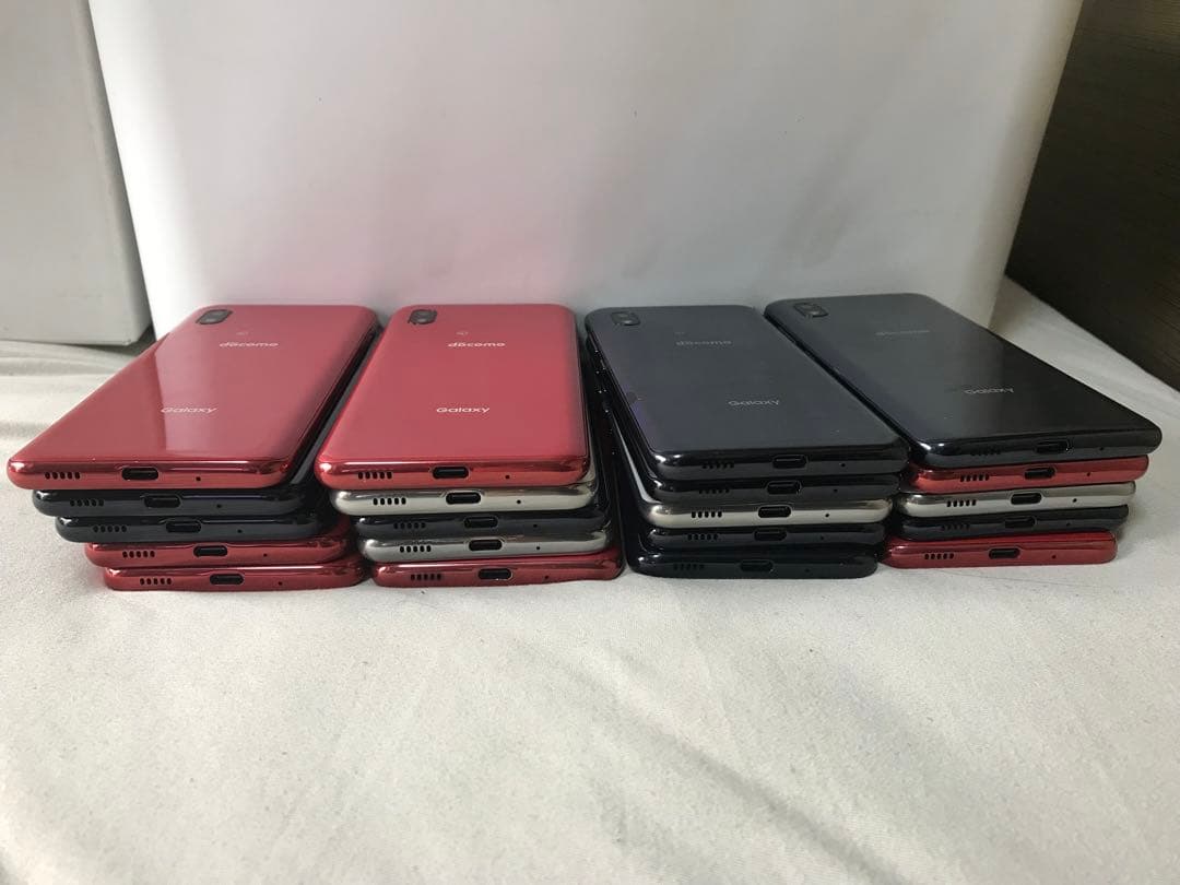 KZ　GALAXY A21 カラー3種類初期化済み40個docomo