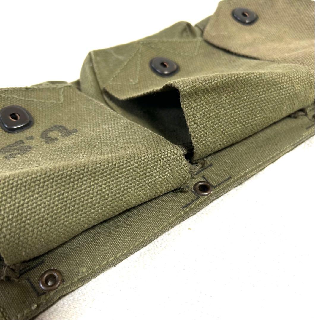 米軍ベトナム戦争/M1937/BAR弾帯/OD色/実物デッドストック