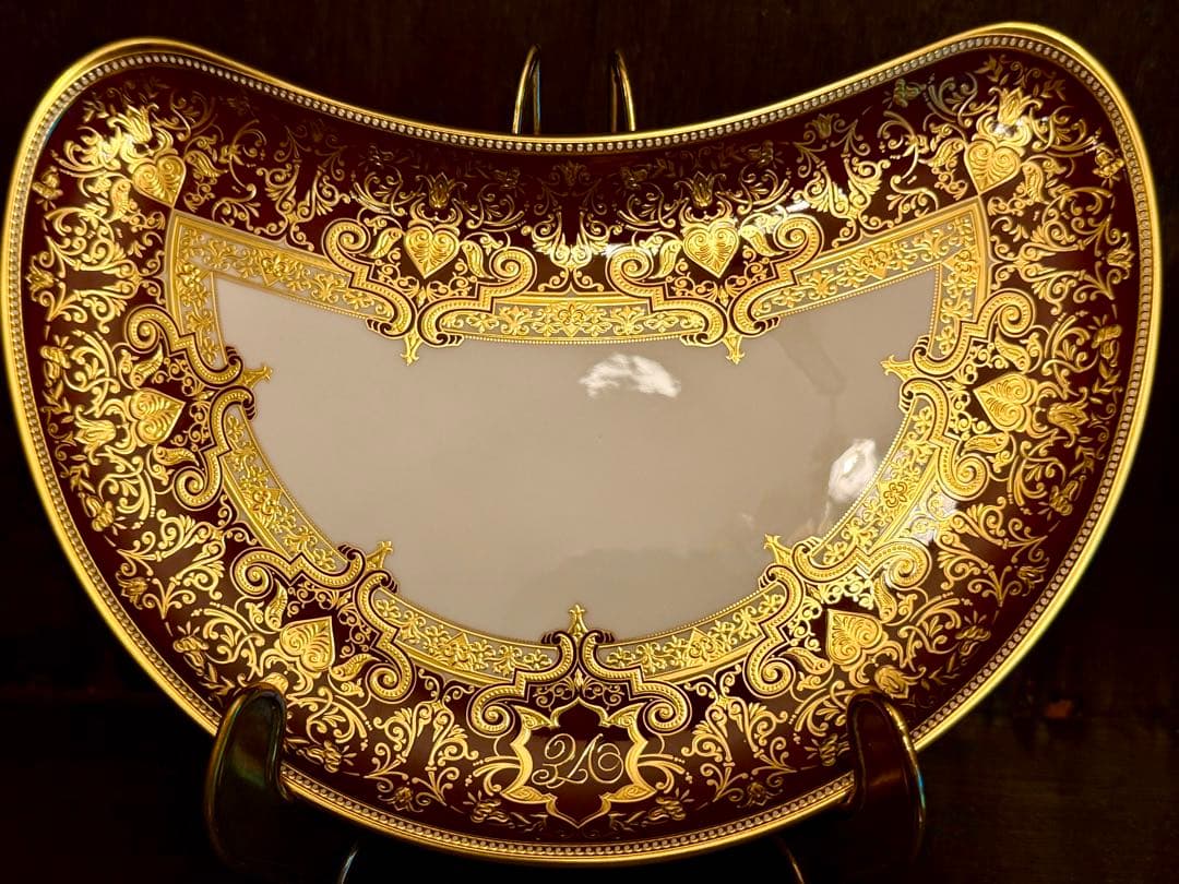 最高級ブランド　De Lamerie クレッセントプレート