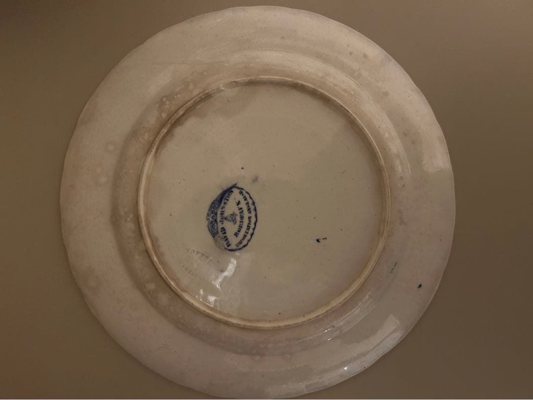 フランスアンティークプレート　雅姫