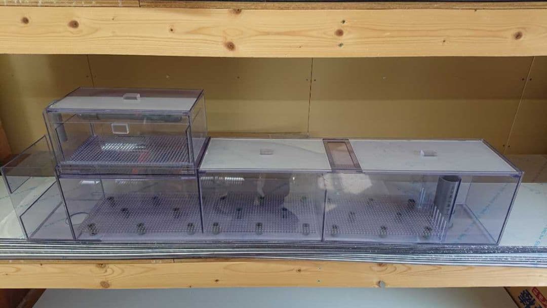 dadandan様　120cmアクリル水槽用　　ウールBOX引出　コーナーカバー