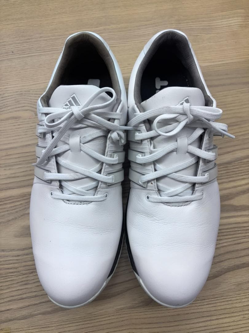 adidas ゴルフシューズ ホワイト 27.5cm