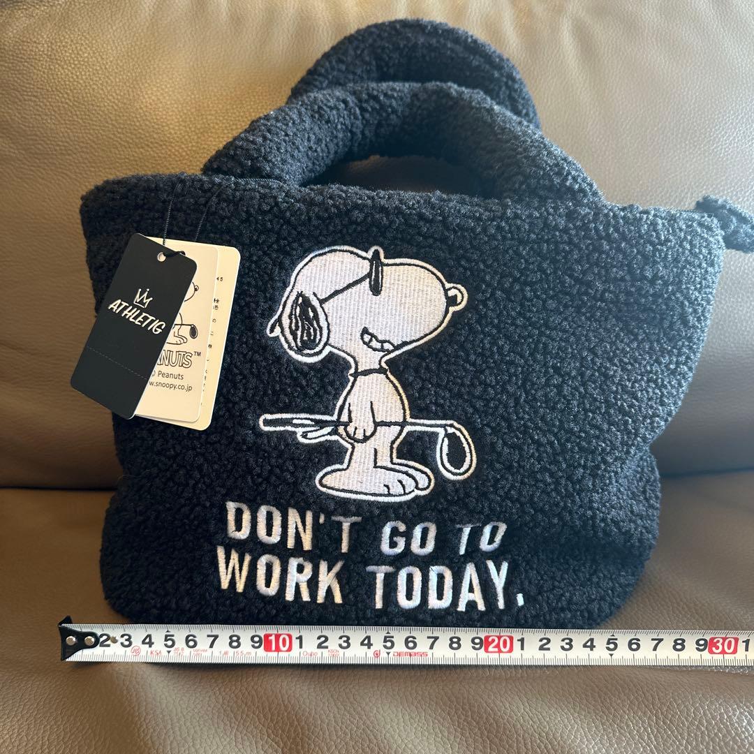 SNOOPY GOLF スヌーピーゴルフ ふわふわモコモコ カートバッグ