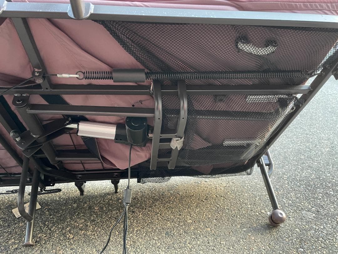 ★直接お渡し価格★ 電動 折り畳み リクライニング ベッド ATEX マットレス